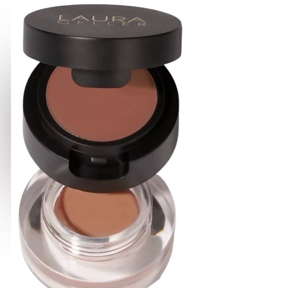 💎 Laura Geller Double Shot Cream & Powder Eyeshadow Duo Espresso New In Box